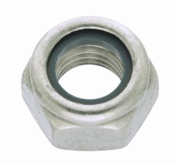 NUT NYLON INSERT LOCK GAL M8-1.25